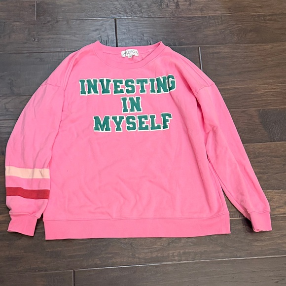 Wildfox Tops - Wildfox sweatshirt top Vibrant Pink investing in myself